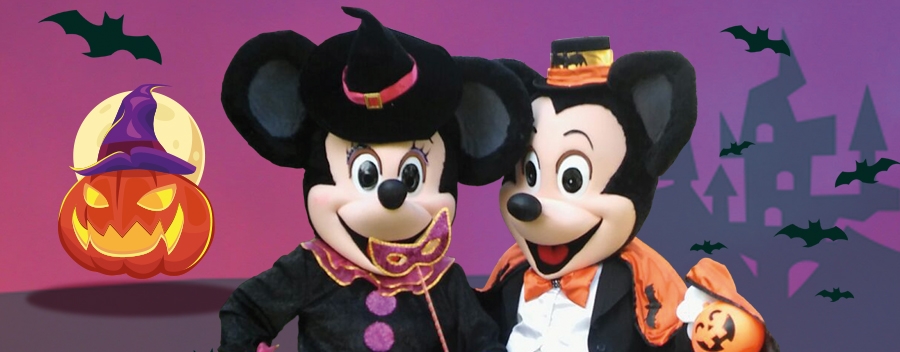 Halloween con Mickey y Minnie