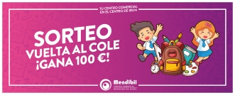 Gana una tarjeta regalo de 100 € con la vuelta al cole en Mendibil